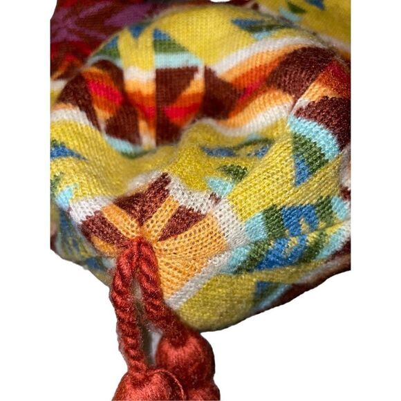 Southwest Knit Ski Beanie Hat - Picture 3 of 10